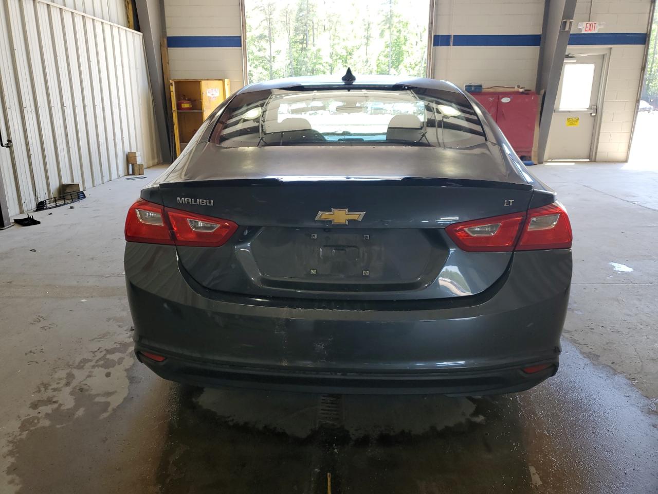 2017 Chevrolet Malibu Lt Серый vin: 1G1ZE5ST9HF151501 Damage: Rear Bumper, Gouged, 1 To 2 Inches