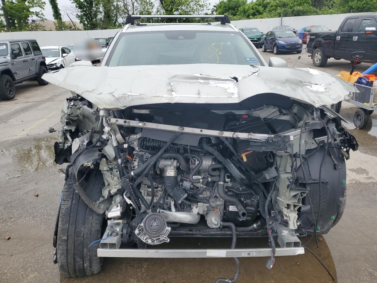 2020 Volvo Xc90 T6 Inscription Серебряный vin: YV4A221LXL1607974