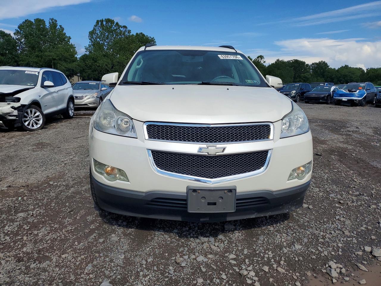 2012 Chevrolet Traverse Lt White vin: 1GNKVJED8CJ189854