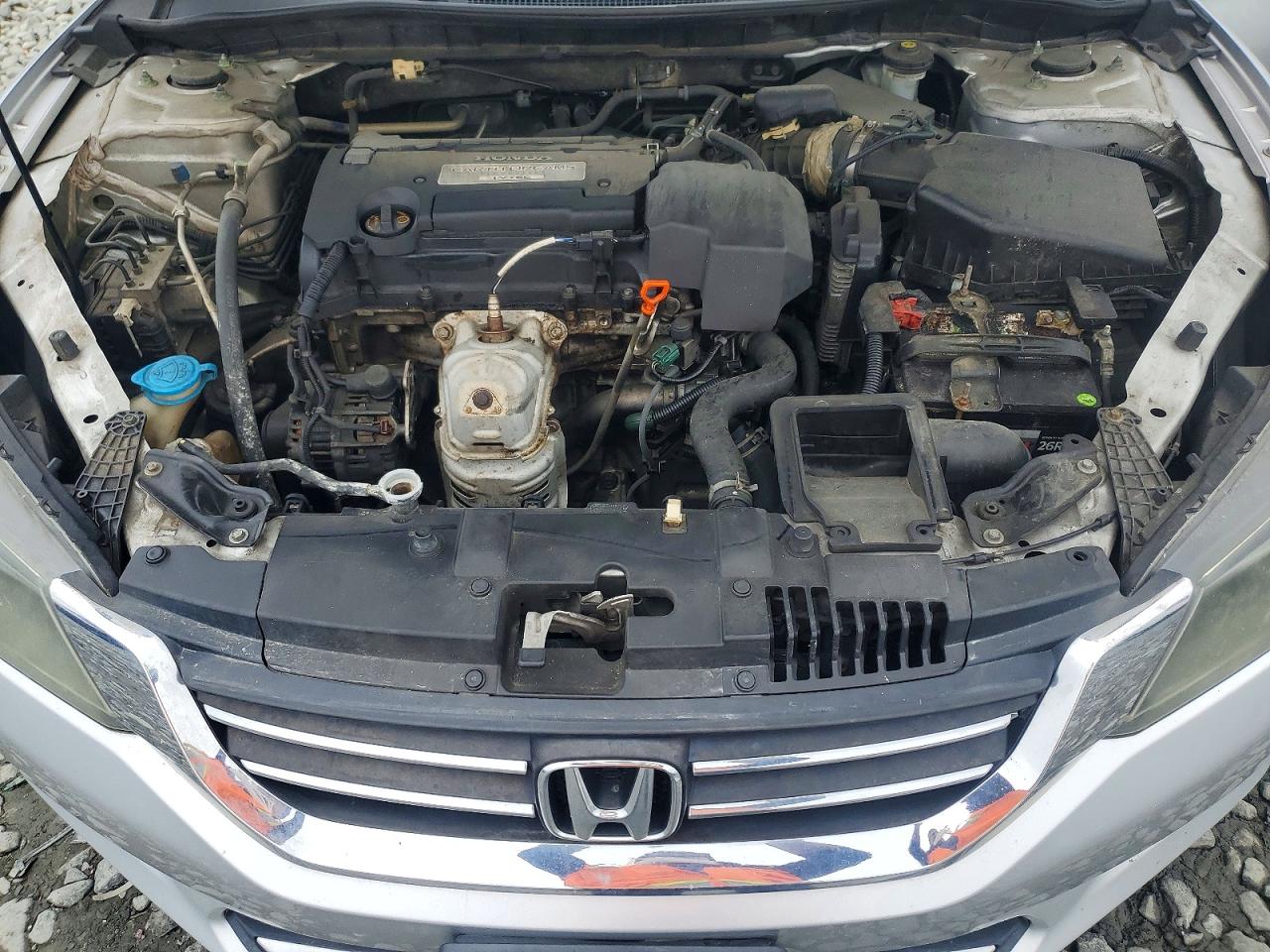 2013 Honda Accord Lx Silver vin: 1HGCR2F36DA075898