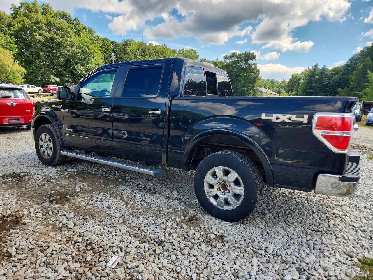 2011 Ford F150 Supercrew Black vin: 1FTFW1ET1BFC42586