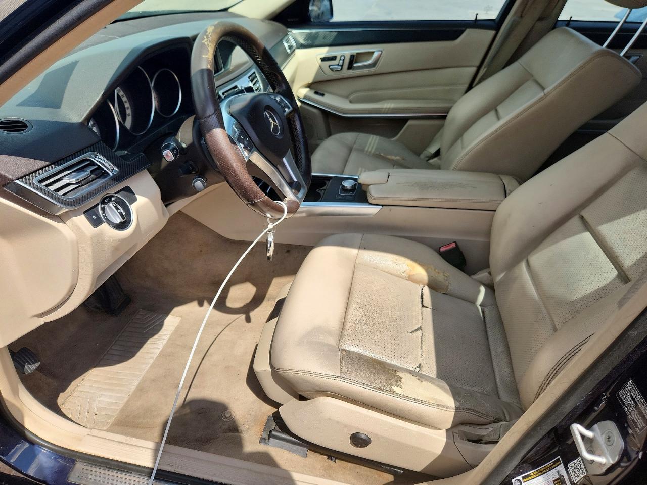 2014 Mercedes-benz E 350 4matic Синий vin: WDDHF8JB3EA988995