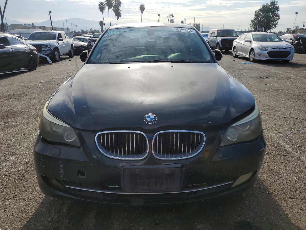 2008 Bmw 528 I Черный vin: WBANU53598C112690