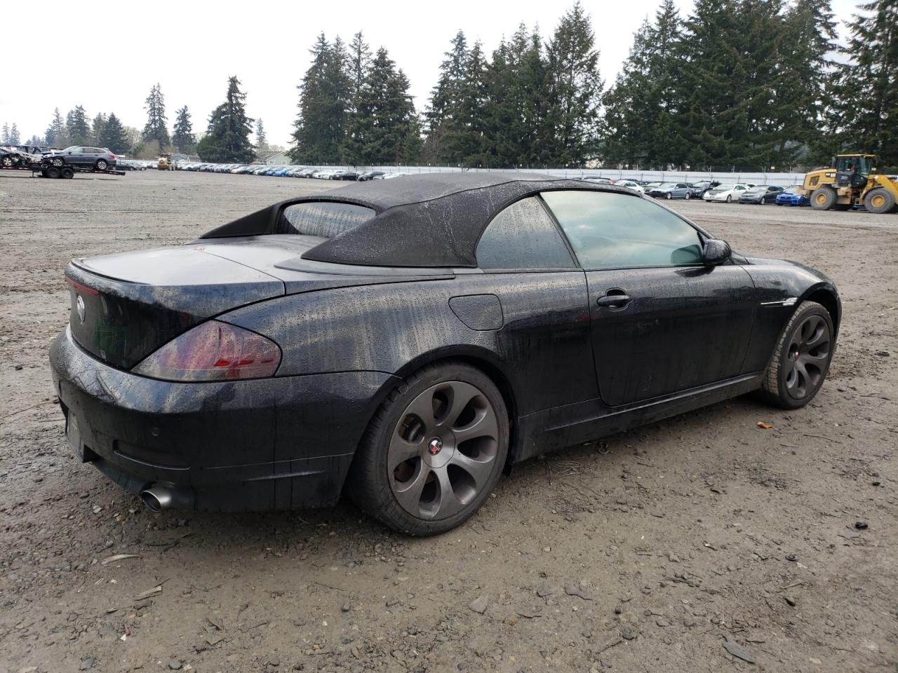 2006 Bmw 650 I Black vin: WBAEK13436CN75430