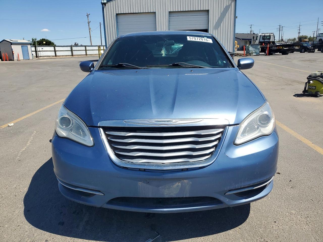 2011 Chrysler 200 Touring Blue vin: 1C3BC1FG8BN553614