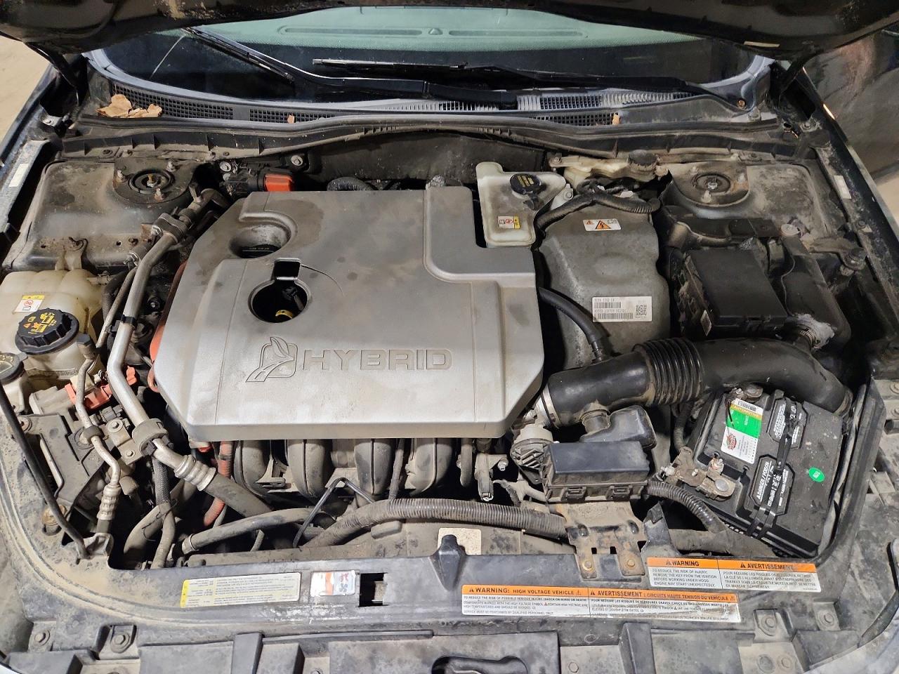 2010 Ford Fusion Hybrid Black vin: 3FADP0L36AR195614