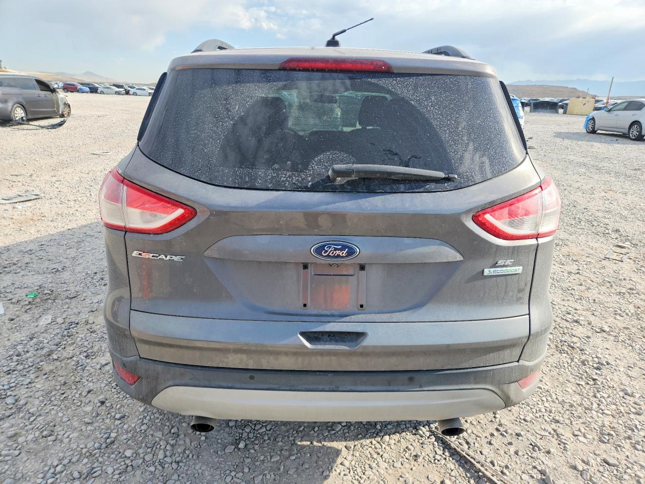 2014 Ford Escape Se Gray vin: 1FMCU0GX6EUB49383