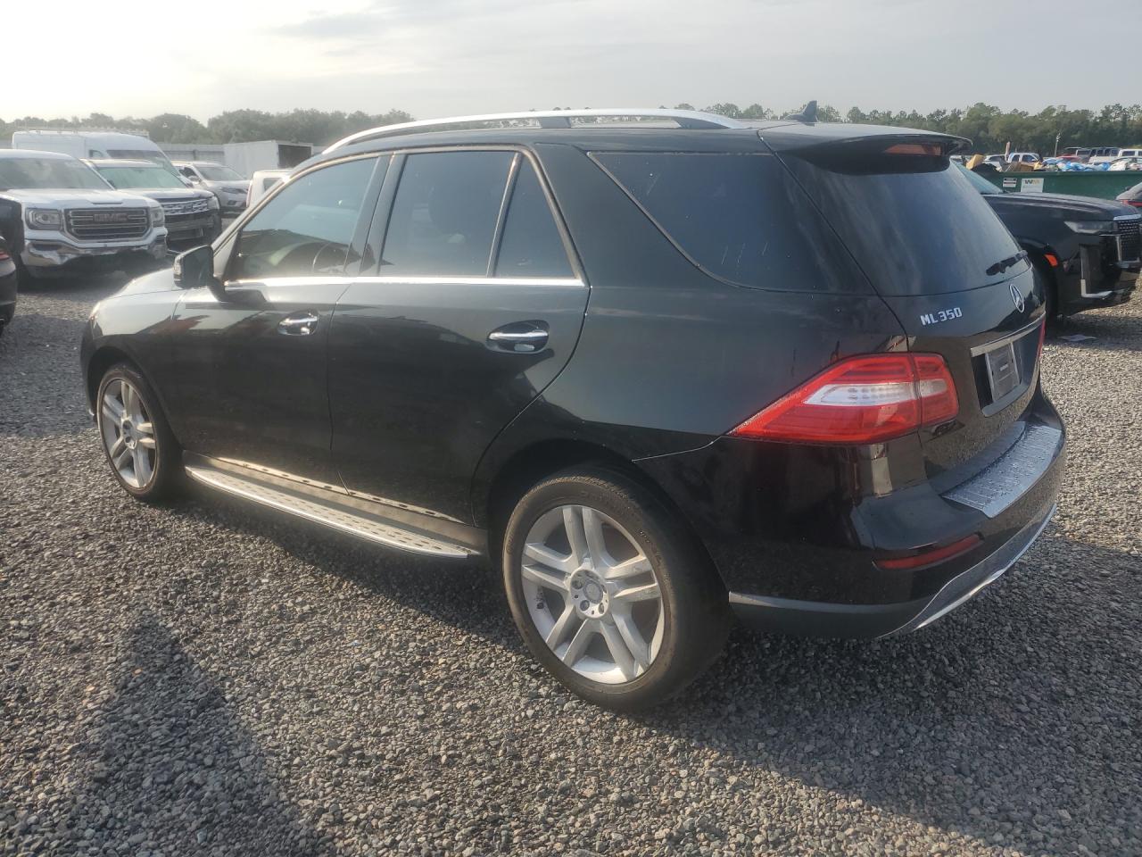 2014 Mercedes-benz Ml 350 Black vin: 4JGDA5JB8EA341199
