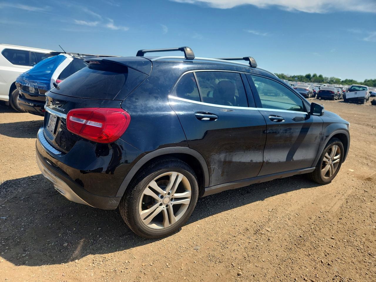 2015 Mercedes-benz Gla 250 4matic Черный vin: WDCTG4GB1FJ082180