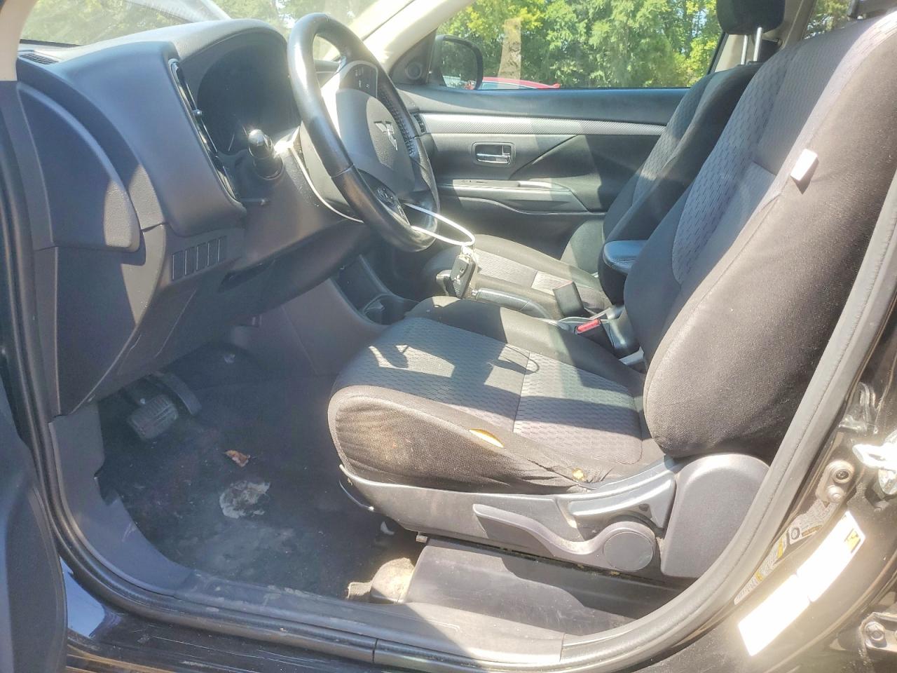 2014 Mitsubishi Outlander Se Black vin: JA4AD3A37EZ007043
