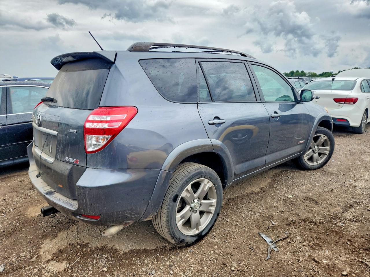 2010 Toyota Rav4 Sport Gray vin: JTMRF4DVXA5035300
