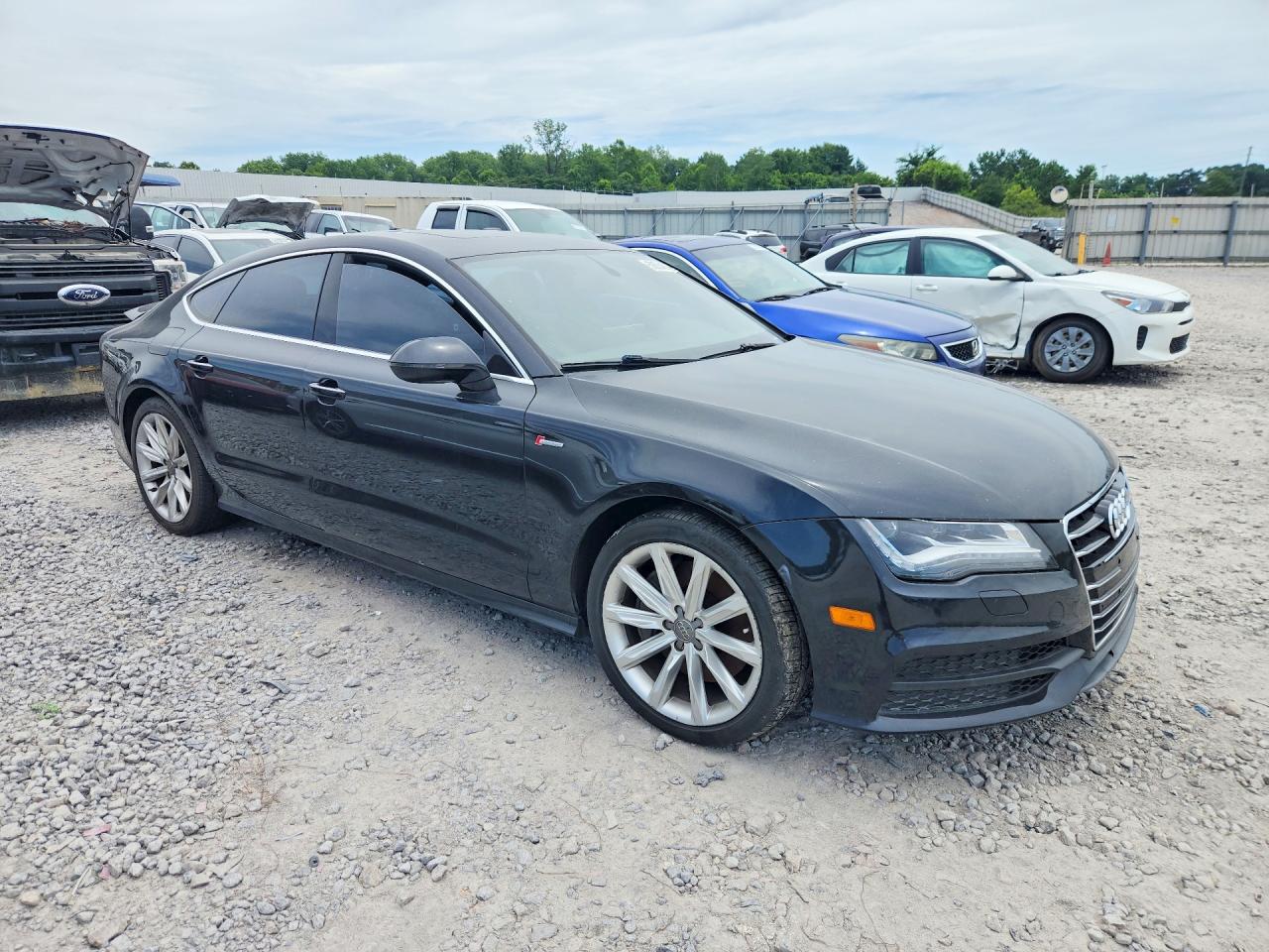 2014 Audi A7 Prestige Black vin: WAU2GAFC3EN038308