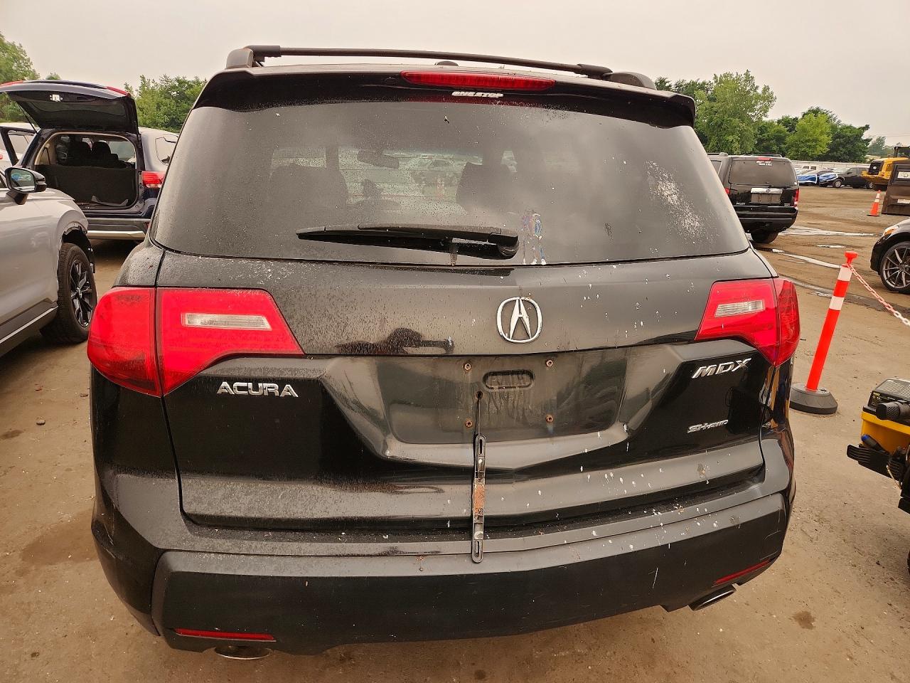 2008 Acura Mdx Black vin: 2HNYD282X8H515288