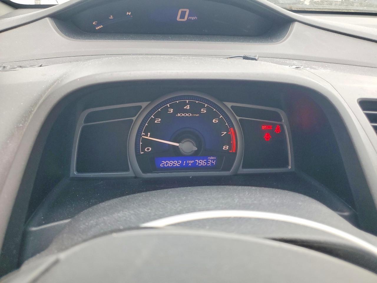 2007 Honda Civic Lx Gray vin: 2HGFG11647H504072