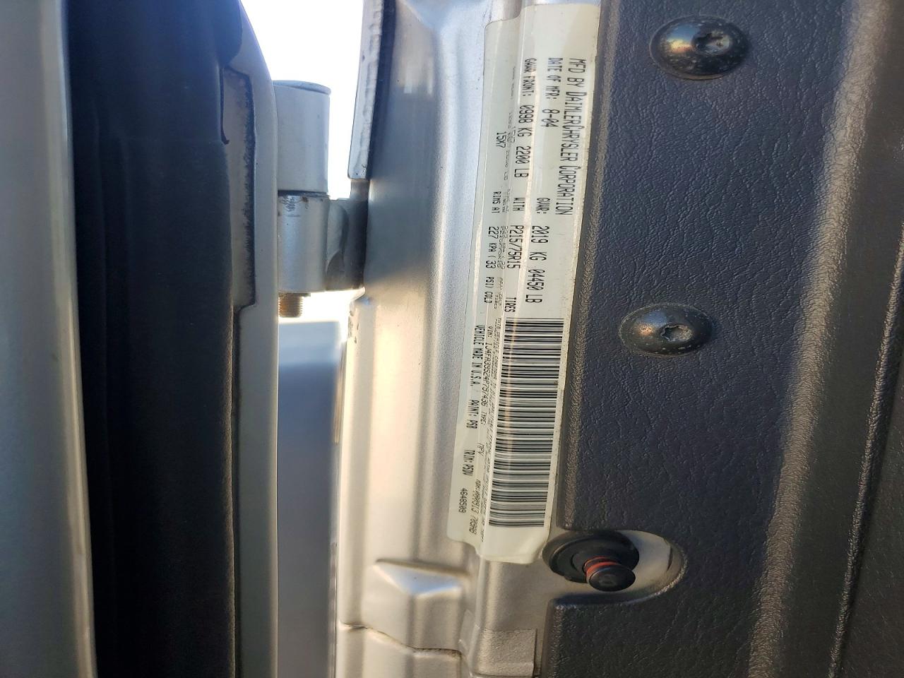 2004 Jeep Wrangler X Silver vin: 1J4FA39S24P797436