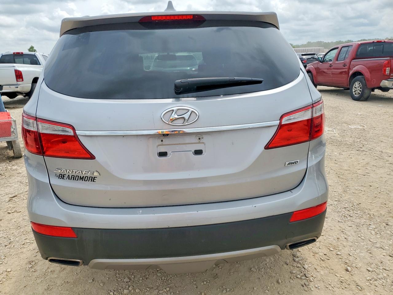 2014 Hyundai Santa Fe Gls Серый vin: KM8SNDHF2EU076213