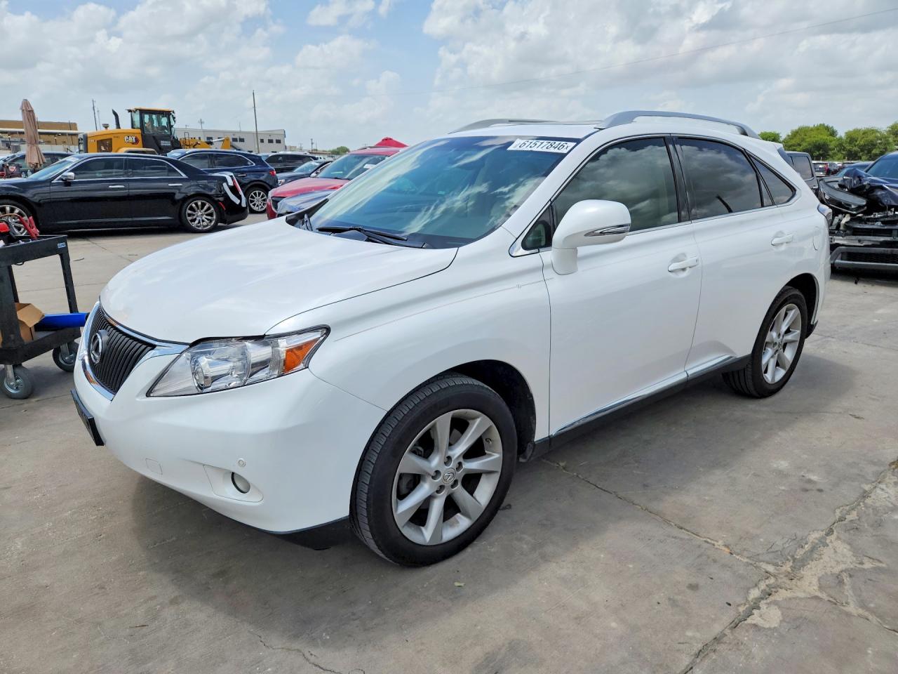 2011 Lexus Rx 350 White vin: 2T2ZK1BA2BC045491