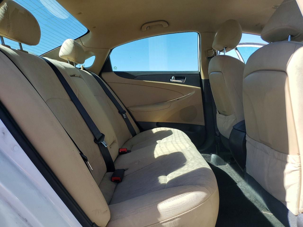 2014 Hyundai Sonata Gls White vin: 5NPEB4AC2EH914924