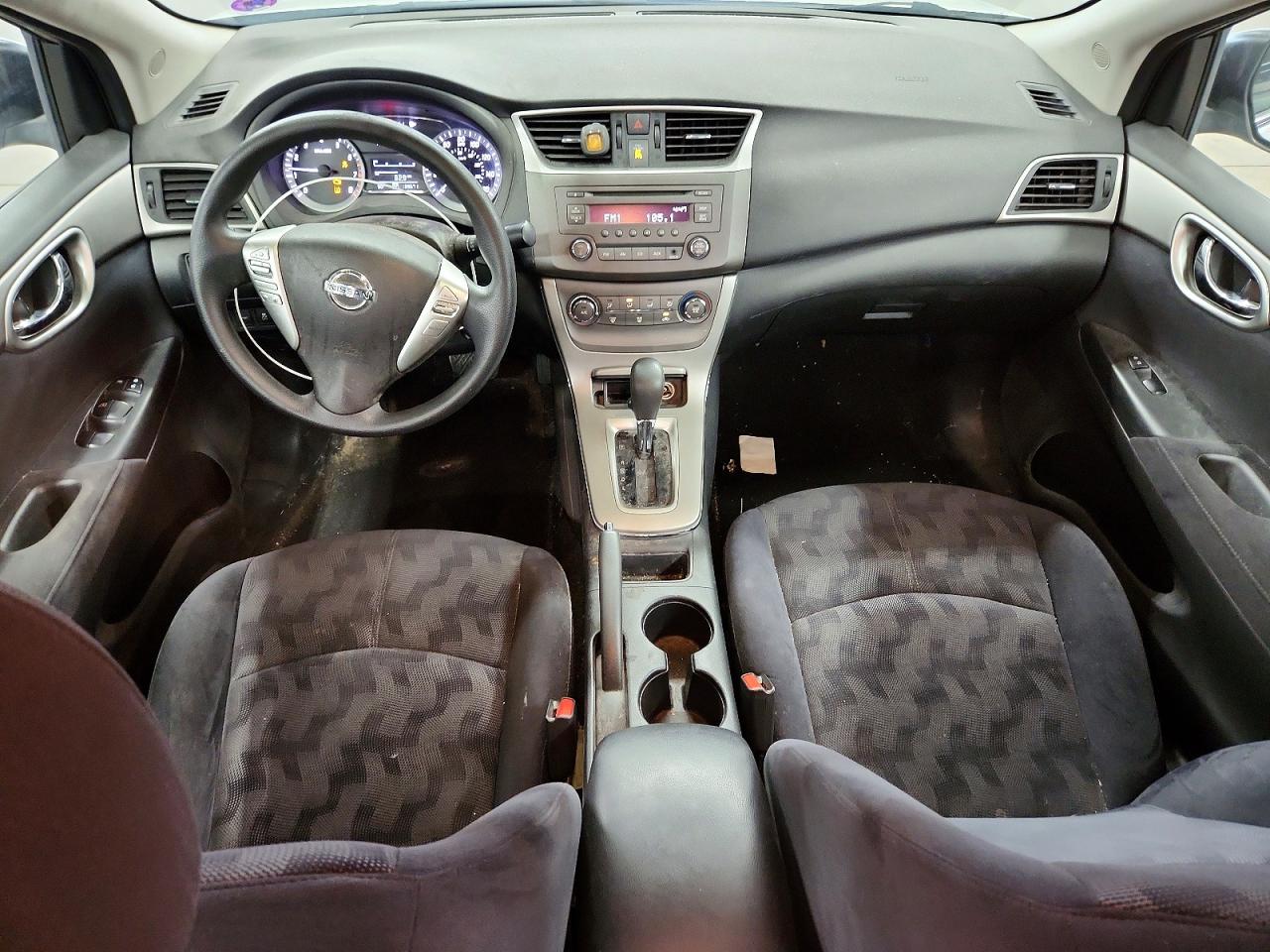 2013 Nissan Sentra S Silver vin: 3N1AB7AP5DL671789