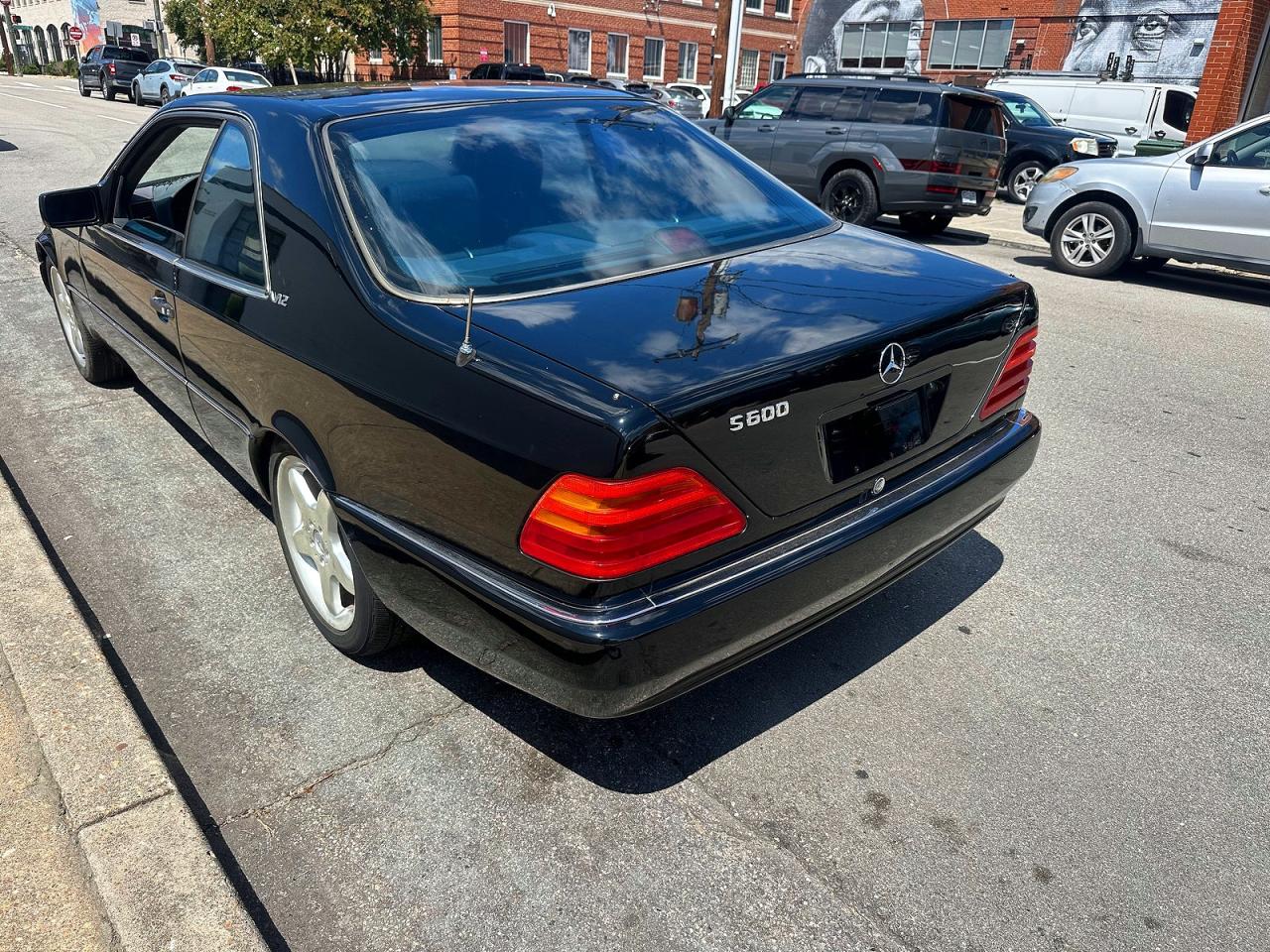 1995 Mercedes-benz S 600 Черный vin: WDBGA76E4SA265278