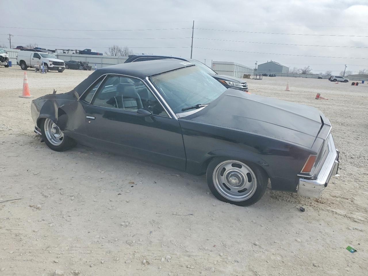 1979 Chevrolet El Camino Black vin: 1W80J9D509439