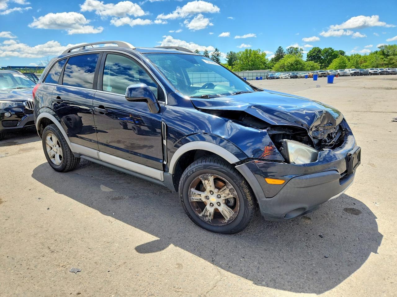 2014 Chevrolet Captiva Ls Blue vin: 3GNAL2EK7ES635970