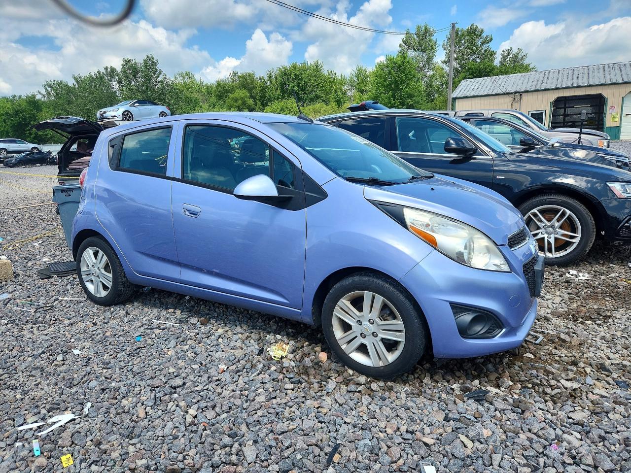 2014 Chevrolet Spark Purple vin: KL8CD6S92EC590331