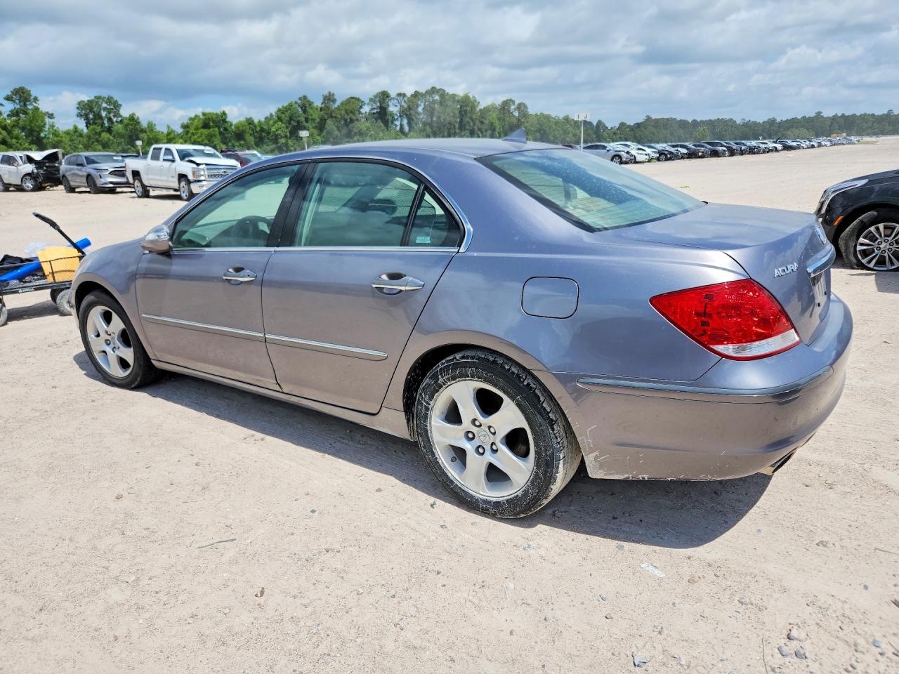 2006 Acura Rl Gray vin: JH4KB16506C007936