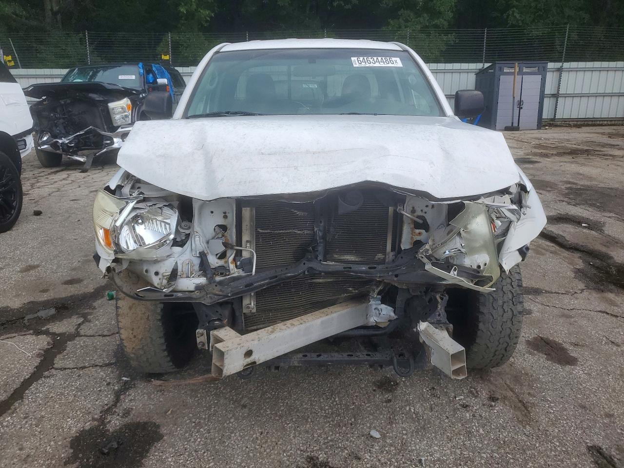 2011 Toyota Tacoma Base White vin: 5TFTX4CNXBX006583
