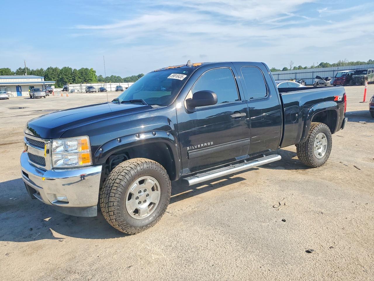 2012 Chevrolet Silverado K1500 Lt Orange vin: 1GCRKSE75CZ232645