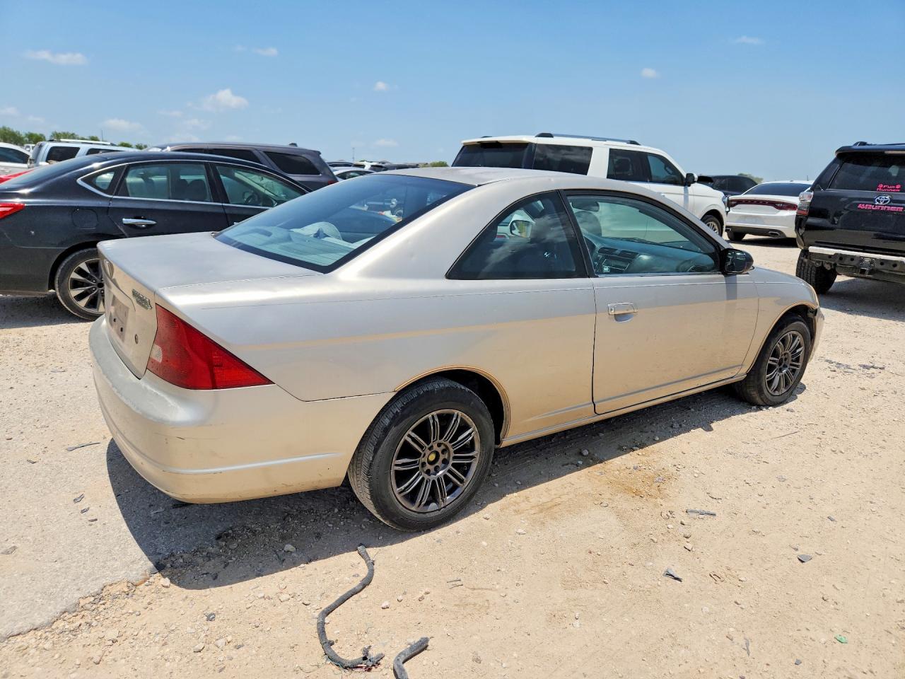 2002 Honda Civic Lx Серый vin: 1HGEM22562L064478