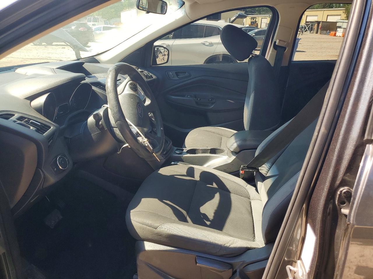 2015 Ford Escape S Gray vin: 1FMCU0F7XFUA74660