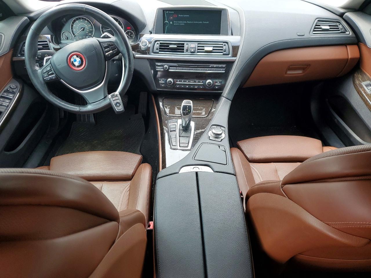 2013 Bmw 650 Xi Black vin: WBA6B4C52DD098611