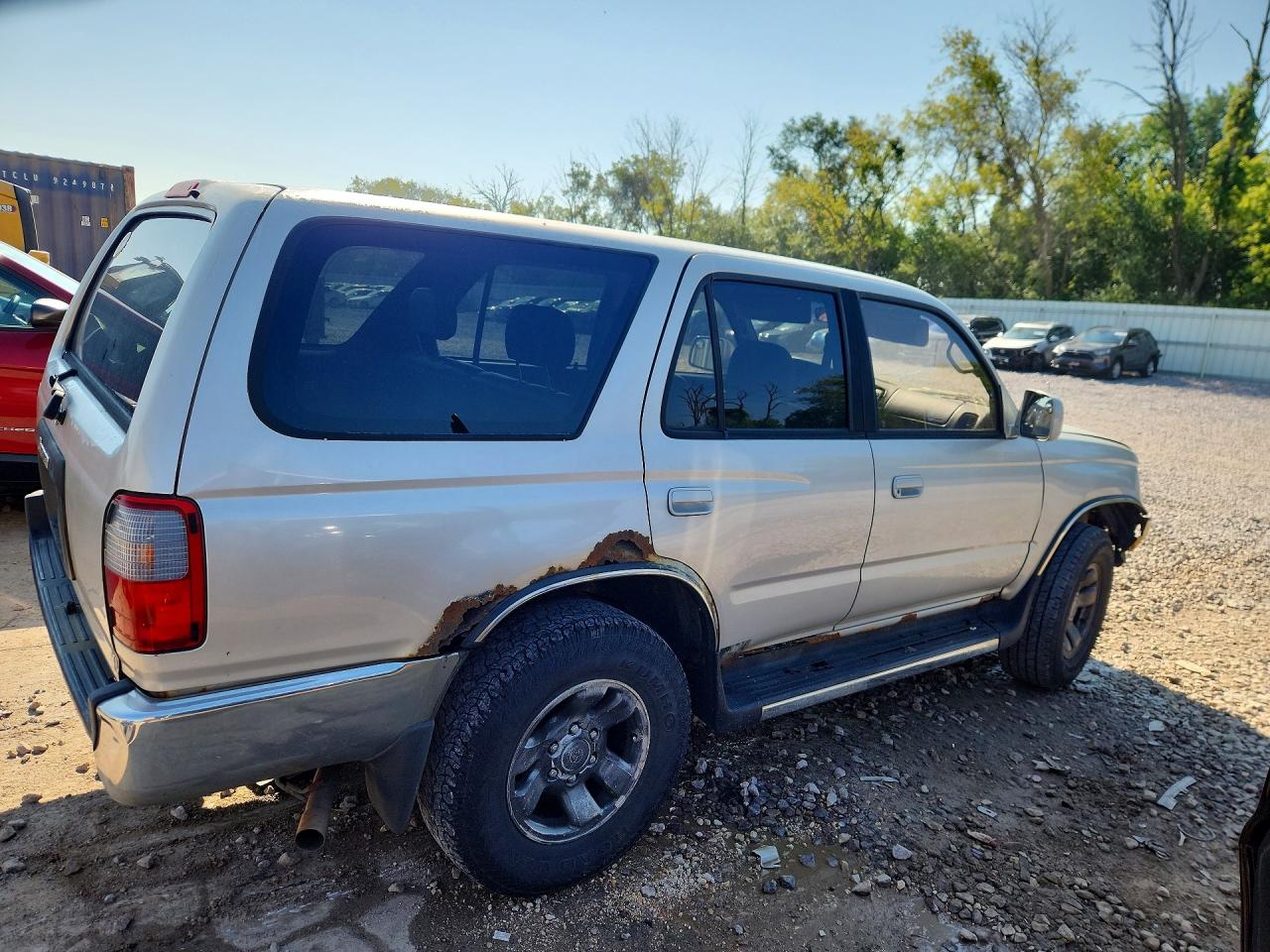 1998 Toyota 4runner Sr5 Gray vin: JT3HN86R6W0132069