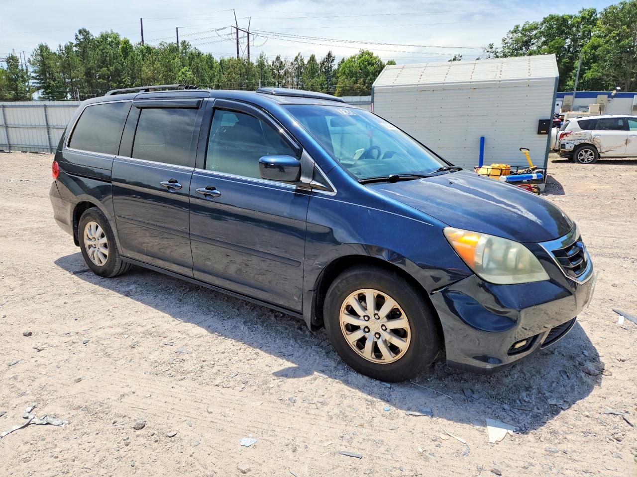 2010 Honda Odyssey Exl Blue vin: 5FNRL3H79AB024575