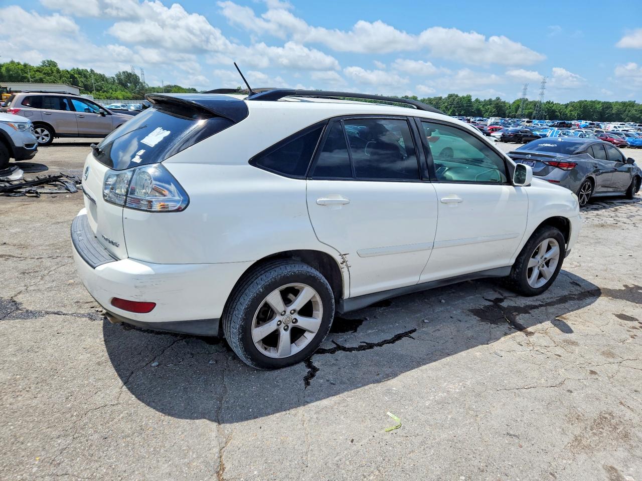 2005 Lexus Rx 330 White vin: 2T2GA31U55C032708