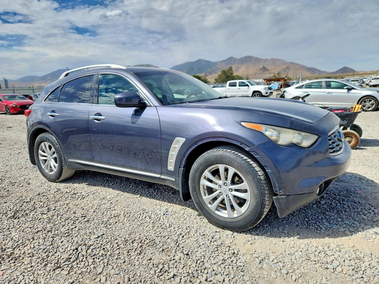 2010 Infiniti Fx35 Base Gray vin: JN8AS1MW4AM853647