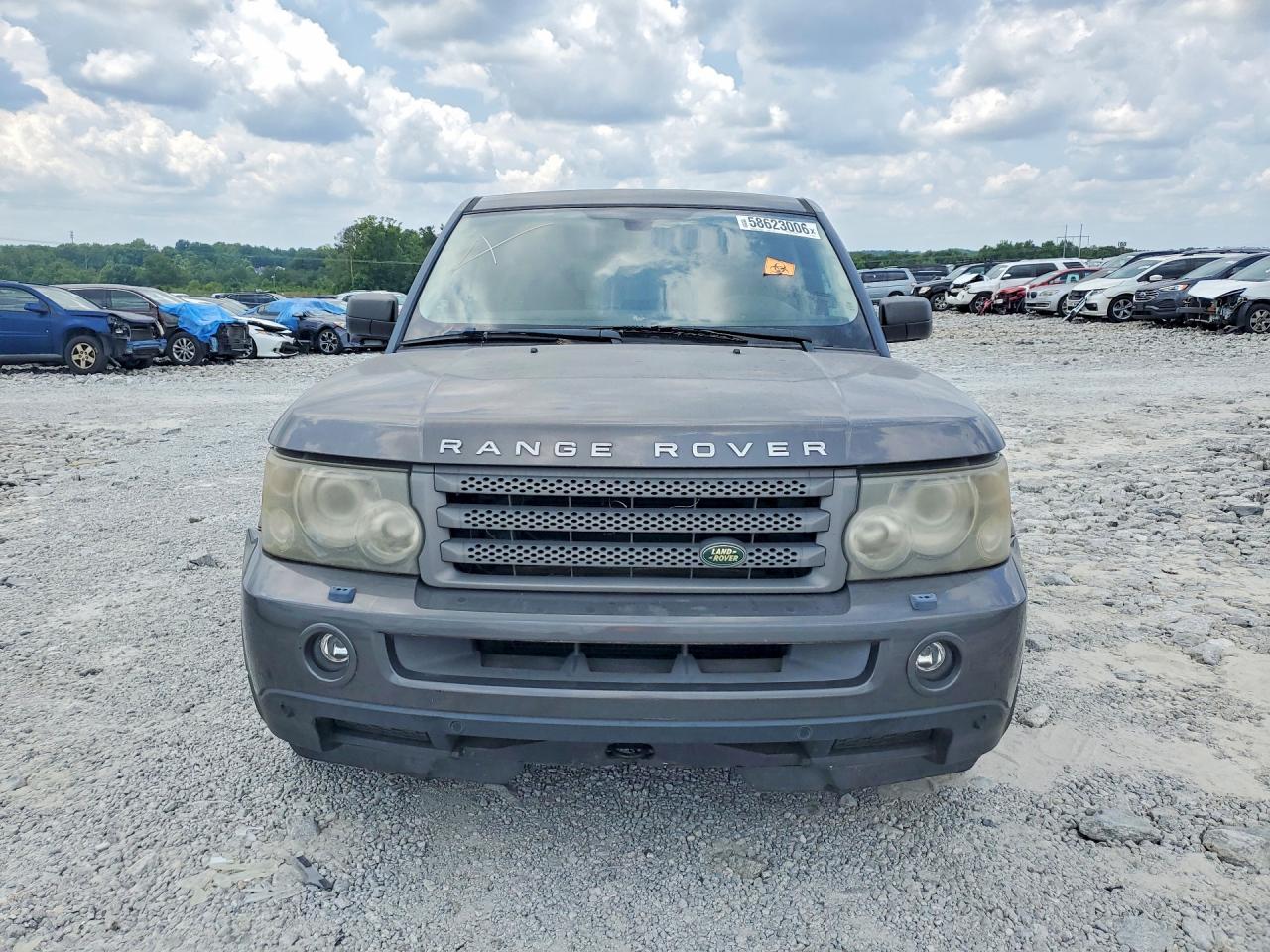 2006 Land Rover Range Rover Sport Hse Gray vin: SALSF25496A932305