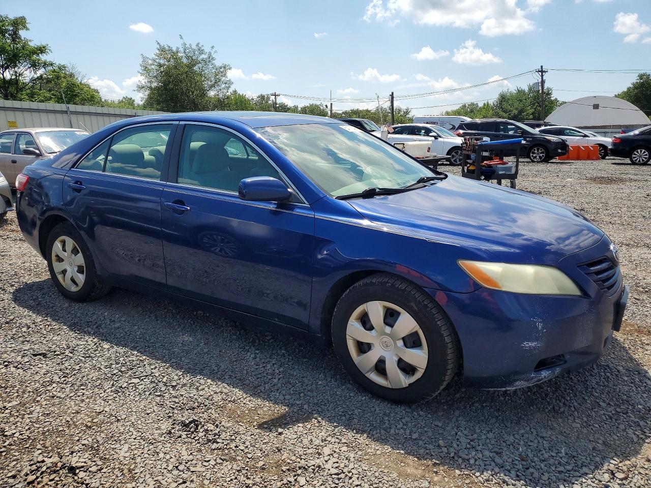 2007 Toyota Camry Le Blue vin: 4T1BE46K07U042578