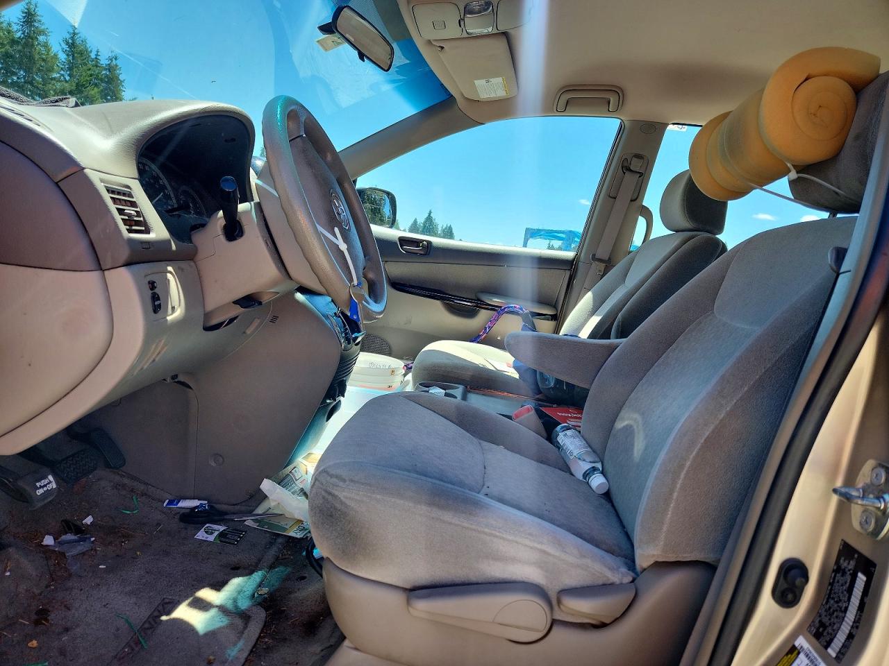 2005 Toyota Sienna Ce 8 Passenger Tan vin: 5TDZA23C85S325182