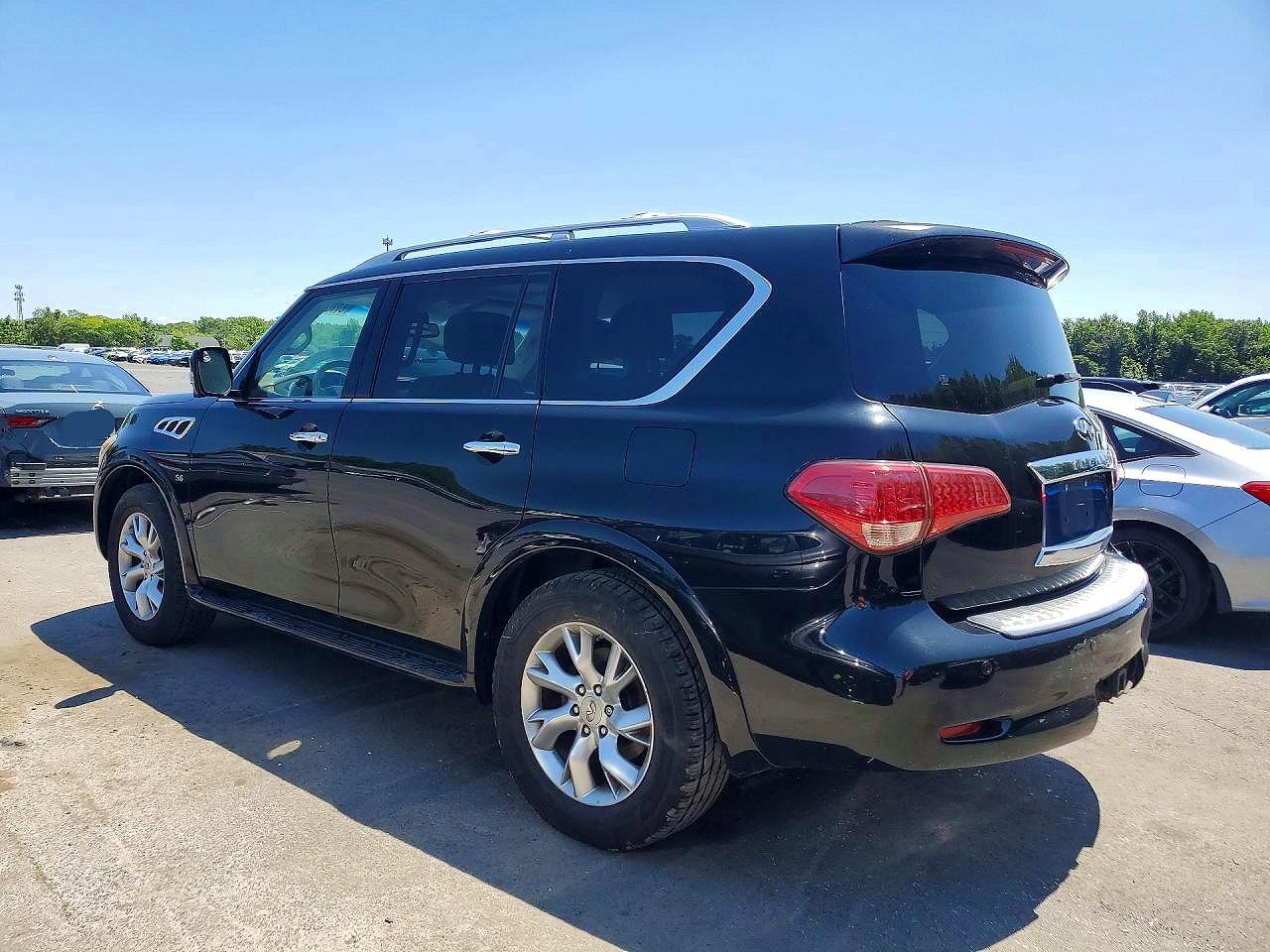 2014 Infiniti Qx80 Base Черный vin: JN8AZ2NC0E9352303