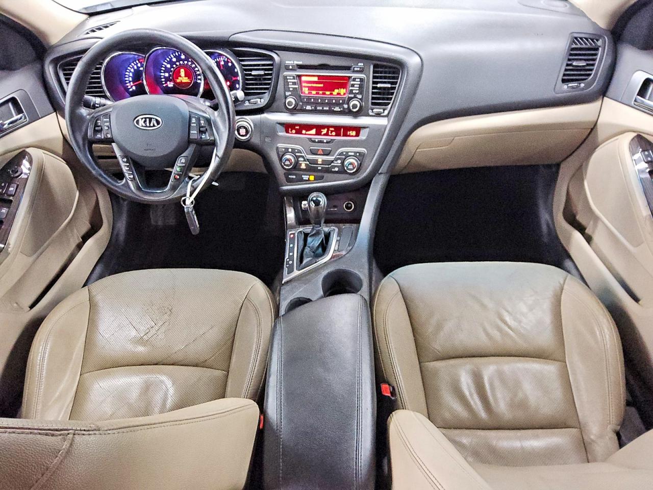 2012 Kia Optima Ex White vin: 5XXGN4A78CG007994
