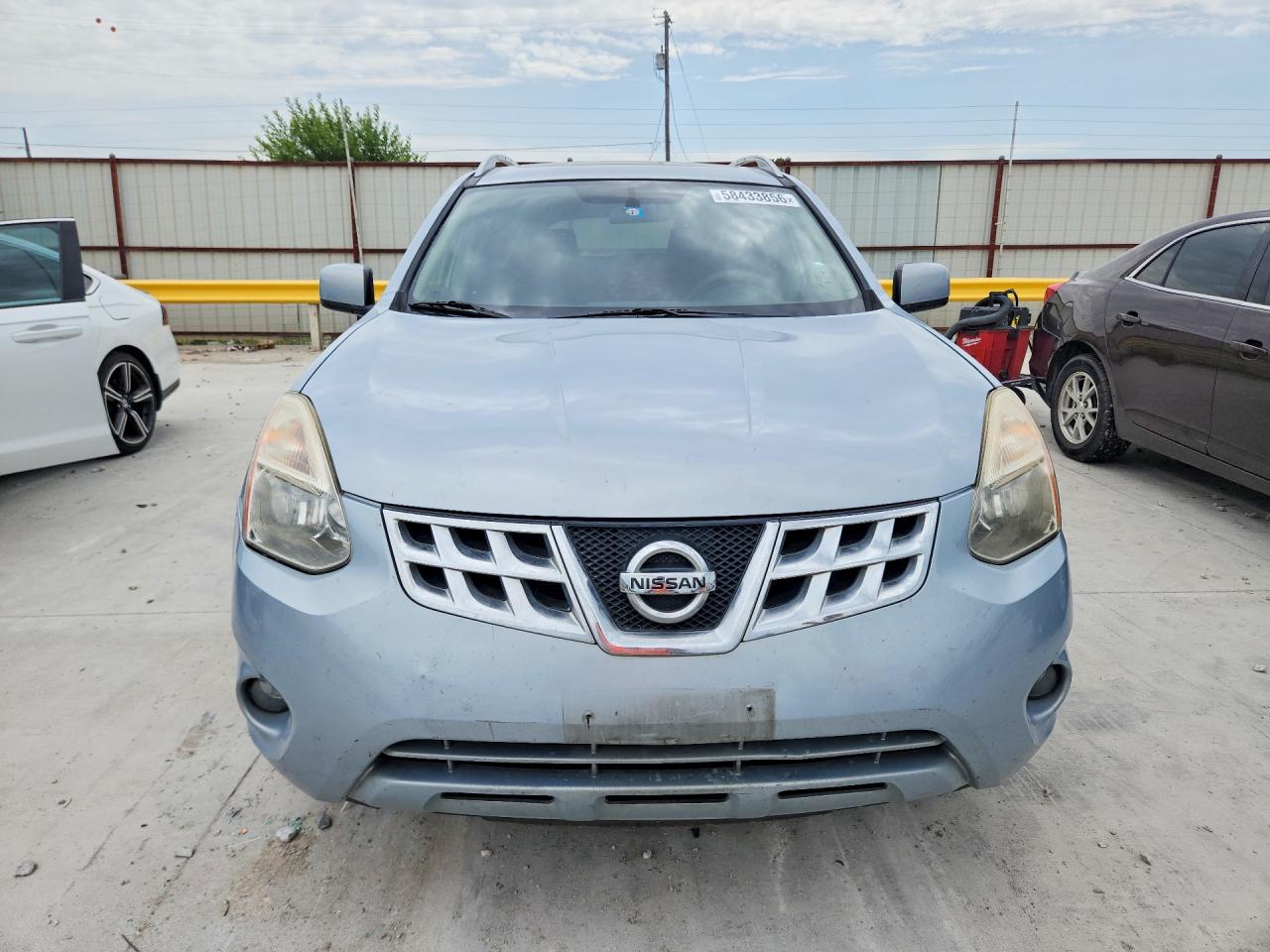 2011 Nissan Rogue S Blue vin: JN8AS5MT2BW171711