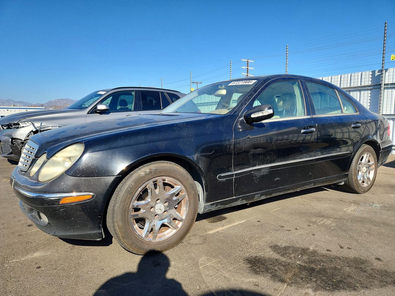 2005 Mercedes-benz E 320 Black vin: WDBUF65J15A702171