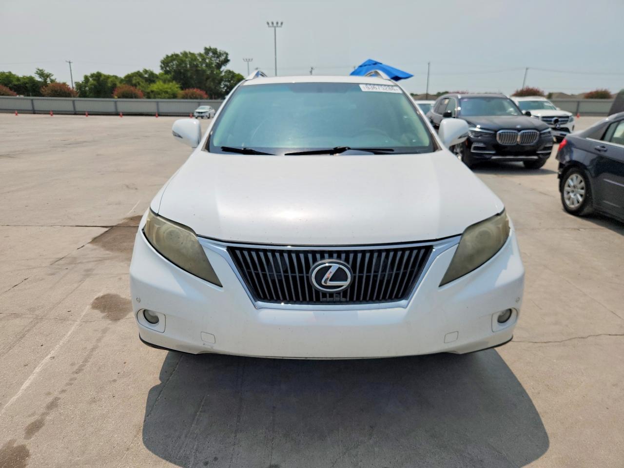 2010 Lexus Rx 350 White vin: 2T2ZK1BA1AC035825