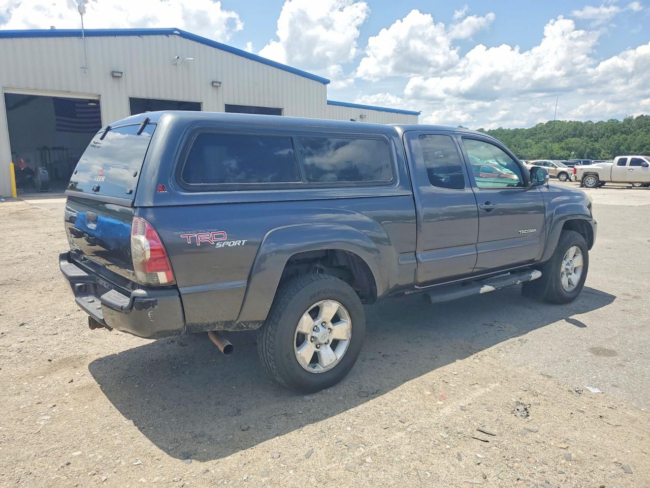 2012 Toyota Tacoma V6 Серый vin: 5TFUU4EN2CX023082