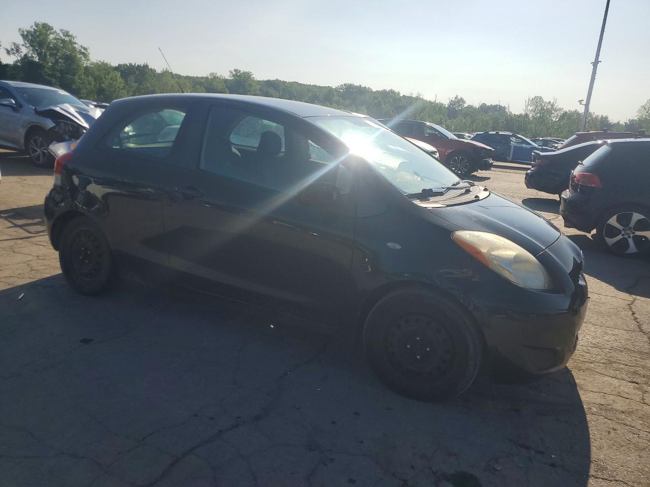 2010 Toyota Yaris Base Black vin: JTDJT4K32A5322962