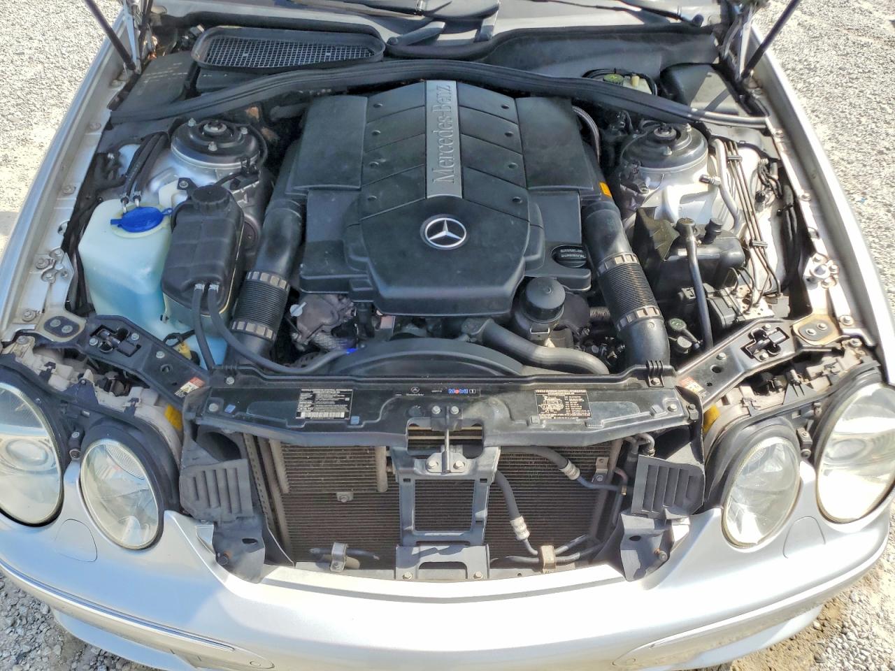 2003 Mercedes-benz Cl 500 Silver vin: WDBPJ75J53A031425