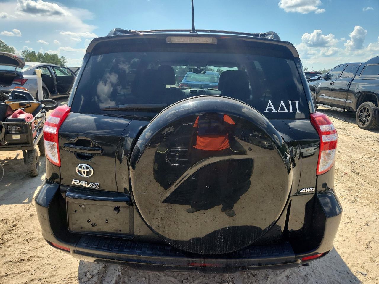 2012 Toyota Rav4 Base Black vin: 2T3BF4DV8CW228512