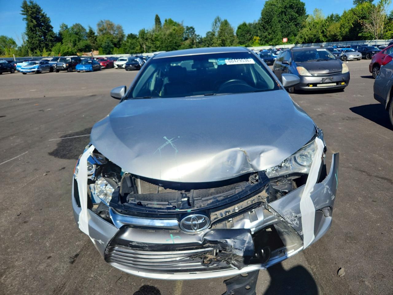 2015 Toyota Camry Xle Silver vin: 4T4BF1FK8FR507690